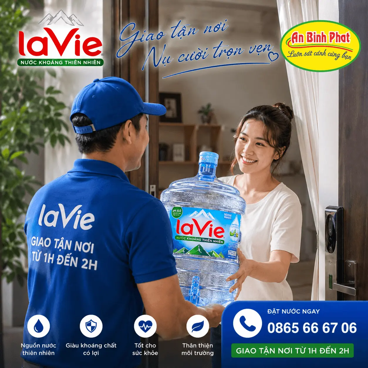 Dịch Vụ Đổi Bình Nước LaVie Tại Tân Bình Gần Đây – Giao Nhanh, Tiện Lợi