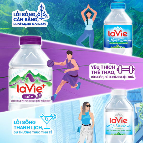 Nước LaVie+ Kiềm